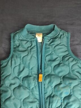 Carter's Teal Quilted Baby Vest